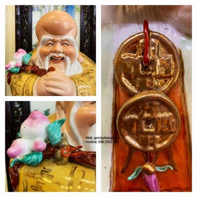 TƯỢNG TAM ĐA PHÚC LỘC THỌ 3 MẦU